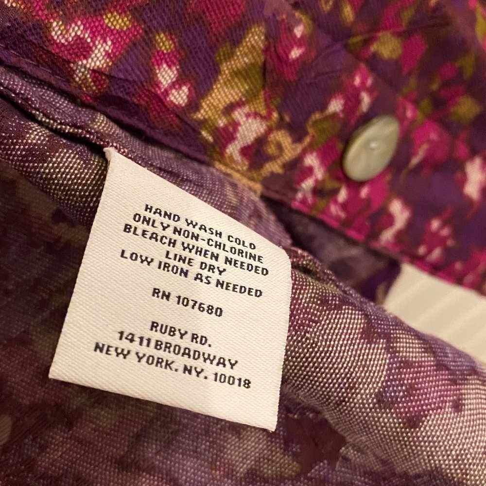 Ruby Rd Plum Jacket Size 10 - Picture 8 of 8